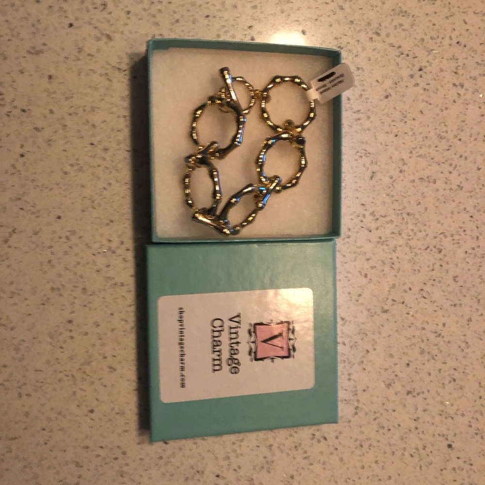 Vintage charm bracelet